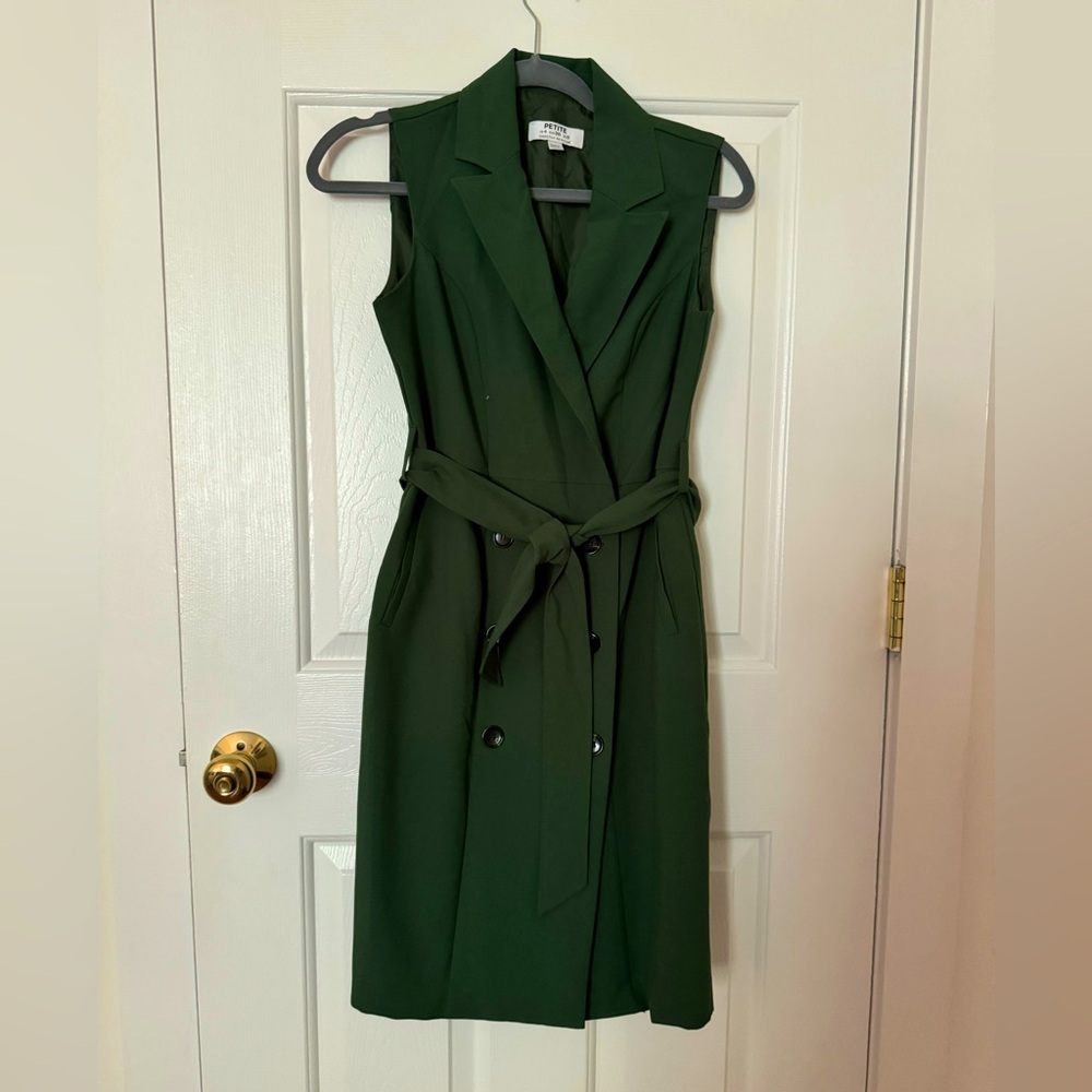 Dorothy Perkins Dark Green Midi Dress